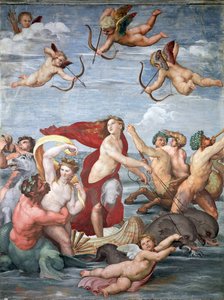 Triomf van Galatea, c. 1512 door Raffaello Sanzio Raphael