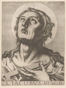 Heilige Jakobus de Mindere door Raffaello Schiaminossi