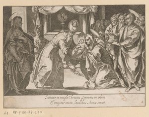 Presentatie van Christus in de tempel door Raffaello Schiaminossi