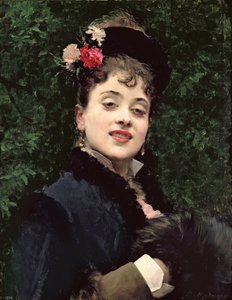 Aline Masson, het model van de kunstenaar
