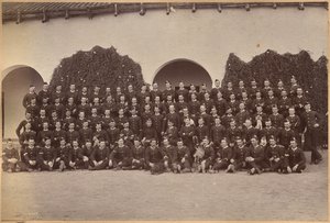 B. p/a Devonshire Regiment, Jhansi (voorzijde) door Raja Deen Dayal