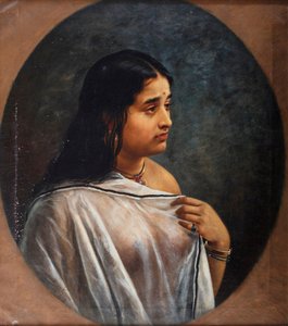 Malayali Lady, door Raja Ravi Varma door Raja Ravi Varma