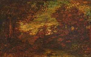 Moonrise door Ralph Albert Blakelock