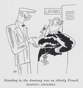 Illustratie voor "But Gentlemen Marry Brunettes" door Anita Loos