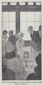 Illustratie voor Gentlemen Prefer Blondes door Anita Loos door Ralph Barton