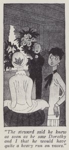 Illustratie voor Gentlemen Prefer Blondes door Anita Loos door Ralph Barton