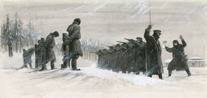 Een laatste minuut uitstel redde Fjodor Dostojevski van het vuurpeloton door Ralph Bruce