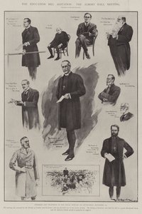 De Agitatie van de Onderwijswet, de Albert Hall Bijeenkomst door Ralph Cleaver