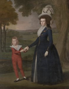 Laura Wolcott Moseley en Charles Moseley (1761)