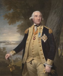 Baron Friedrich Wilhelm Augustus von Steuben door Ralph Earl or Earle