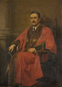Portret van wethouder John Robert Lawson, J.P. door Ralph Hedley