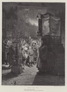 Punch en Judy door Ralph Hedley