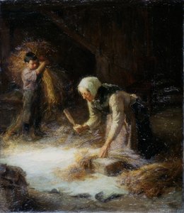 Dorsen van de nalezingen, 1899 door Ralph Hedley