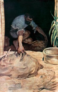 Illustratie voor Robinson Crusoe door Daniel Defoe