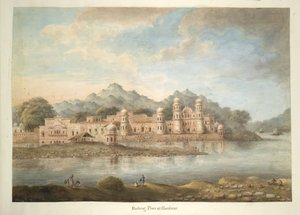 De ghats bij Hardwar door Ram Sita