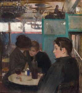 Interieur van de Moulin de la Galette