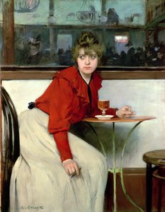 Meisje in een Bar