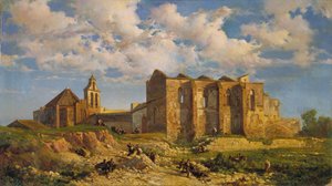 Ruïnes van de kerk van het Heilig Graf door Ramon Martí i Alsina