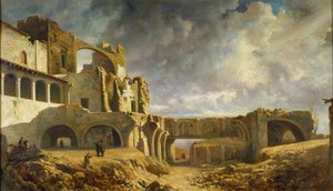 Ruïnes van het Paleis door Ramon Martí i Alsina
