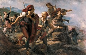 Spaanse Onafhankelijkheidsoorlog: De Catalaanse militie van Bruc.