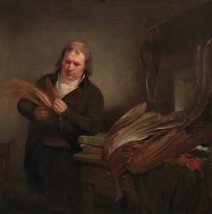 Een Ornitholoog, Mogelijk John Latham door Ramsay Richard Reinagle