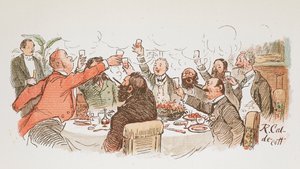 Een toast door Randolph Caldecott