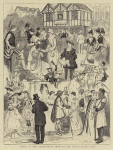 Aantekeningen bij de Shaksperiaanse Show in de Royal Albert Hall door Randolph Caldecott