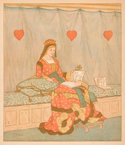 De Hartenkoningin, Ze maakte wat Taarten, 1880 door Randolph Caldecott