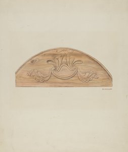 Klassieke Bladeren en Scroll door Randolph F. Miller