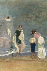 Op het strand (detail)