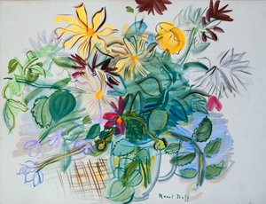 Boeket bloemen door Raoul Dufy