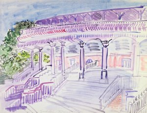 Goodwood, ca. 1930 (aquarel op papier)