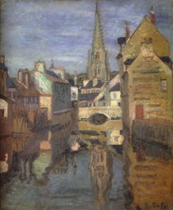 Harfleur door Raoul Dufy