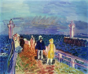 Steigers bij Trouville-Deauville; Les Jetees de Trouville-Deauville