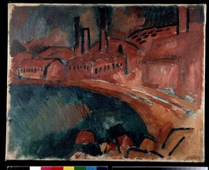 La Tuilerie saint Henri of de fabriek Industrieel landschap