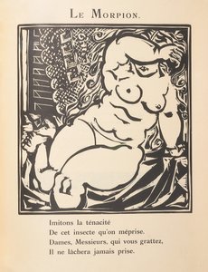 Le Morpion, illustratie uit 