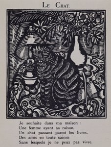 De kat - in "Le Bestiaire ou cortege d