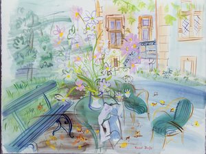 Ons huis in Montsaunes door Raoul Dufy