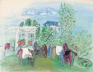 Paddock door Raoul Dufy
