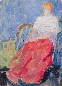 Portret van de zus van de kunstenaar, Suzanne Dufy door Raoul Dufy