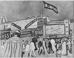 Posters in Trouville door Raoul Dufy