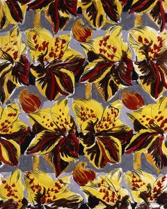 Rode en gele bloemen; Fleurs Rouges et Jaunes door Raoul Dufy