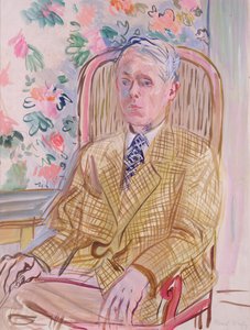 Zelfportret (aquarel op papier) door Raoul Dufy