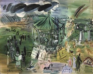 Zondag, Muziek op het Platteland door Raoul Dufy