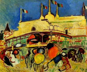 Het casino door Raoul Dufy