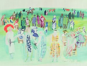 De Poiret-modellen bij de races