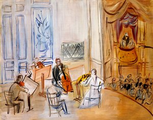 Het Kwintet door Raoul Dufy