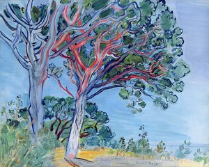 De rode den door Raoul Dufy