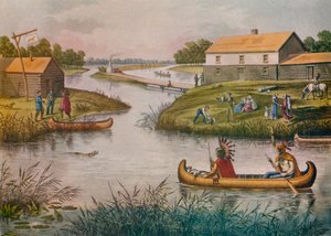Chicago in 1833, c1930 1933