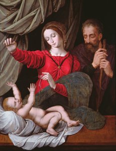 De Madonna van Loreto (kopie - origineel in Musée Condé, Chantilly) door after Raphael